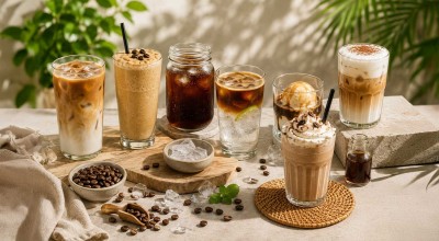 Cafeaua vara: 7 băuturi reci pe care le poți face acasă